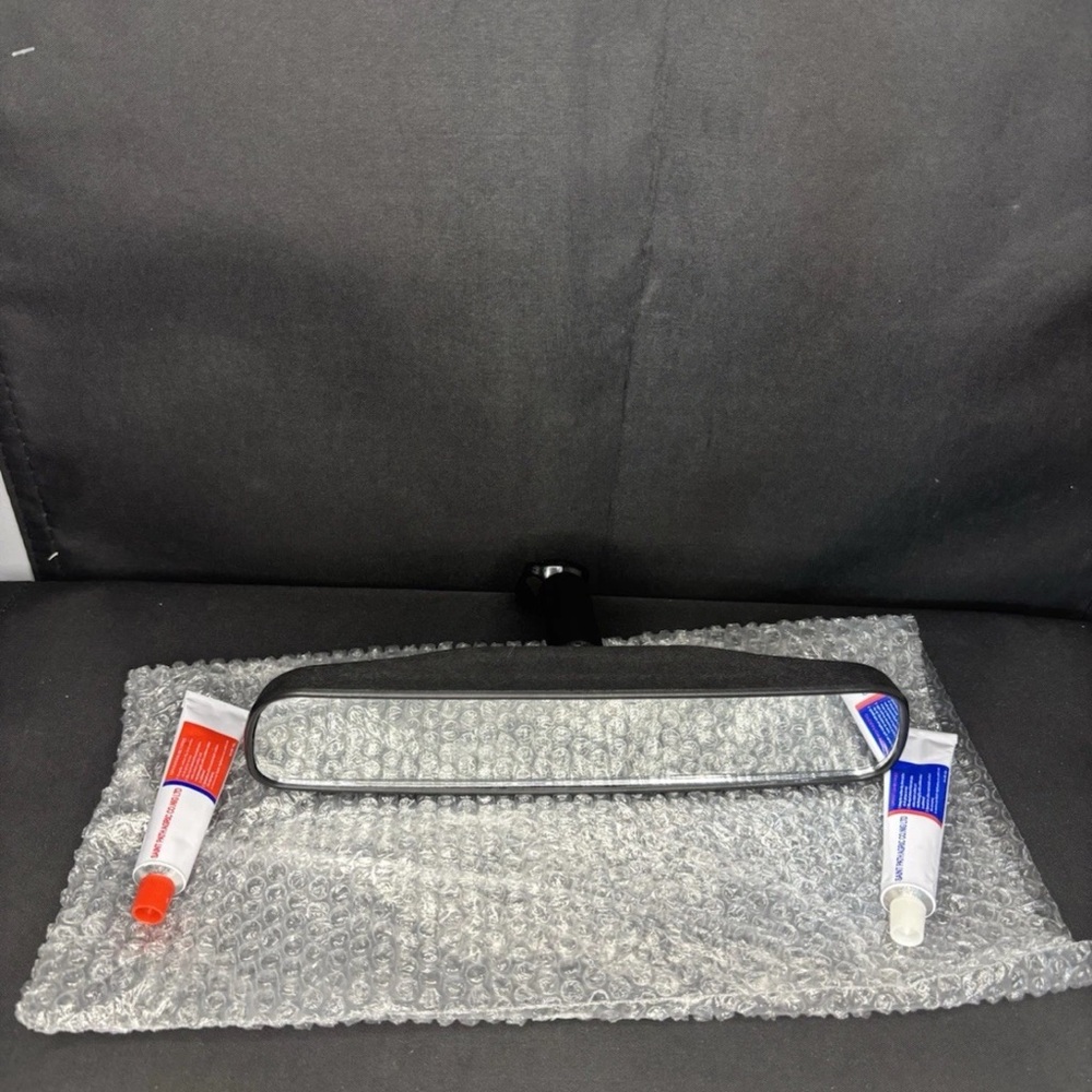 8-Inch Rearview Mirror - Silver - Picture 3 of 5